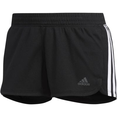 Damen Shorts Pacer 3-Streifen Knit in schwarz