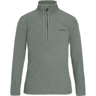 PROTEST Kinder Rolli PRTMUTE TD 1/4 zip top in grün