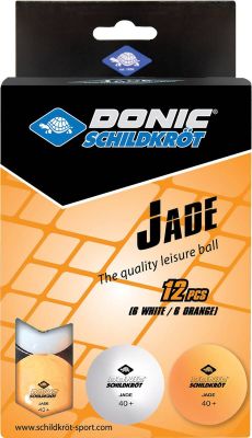 DONIC SCHILDKRÖT TT-BALL, 1T-TRAINING 40 MM, 12 STÜCK in orange