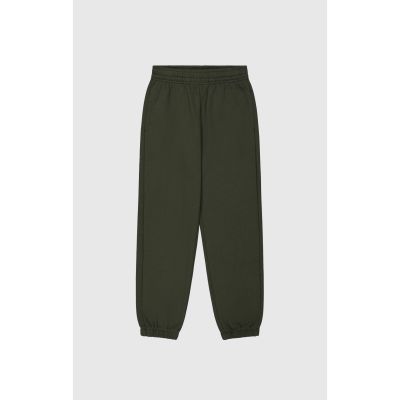 Elastic Cuff Pants in grün