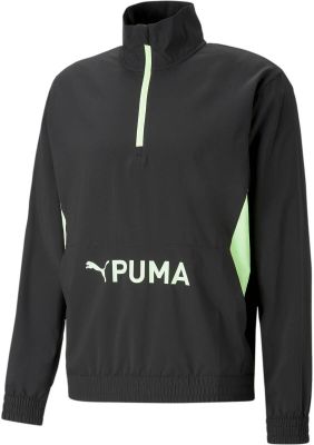 PUMA Herren Jacke Puma Fit Heritage Woven 1/ in schwarz