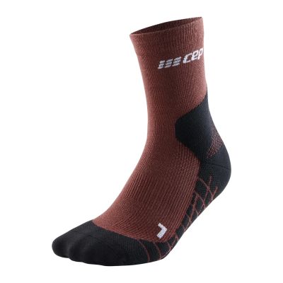 CEP light merino socks, hiking, mid cut, v3, women in braun