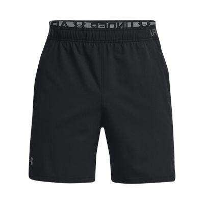 UA VANISH WOVEN 6IN SHORTS in schwarz