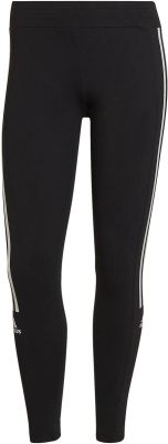 adidas Damen AEROREADY Designed to Move Cotton-Touch 7/8-Tight in schwarz