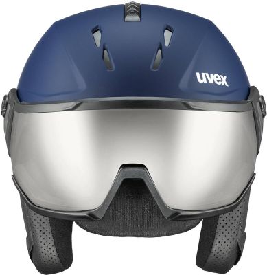 uvex sports unisex Skihelm uvex instinct visor in blau