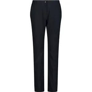 Damen Keilhose WOMAN LONG PANT in schwarz