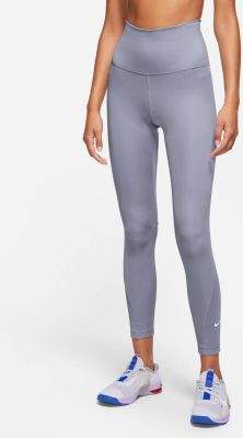 NIKE Damen Tight W NK ONE DF HR 7/8 TIGHT in weiß