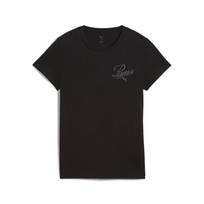 ESS SCRIPT Tee in schwarz