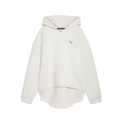 Q4 STUDIO TEXTURED HOODY in grau