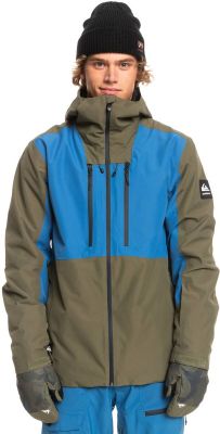 QUIKSILVER Herren Funktionsjacke MULDROW JK M SNJT in braun