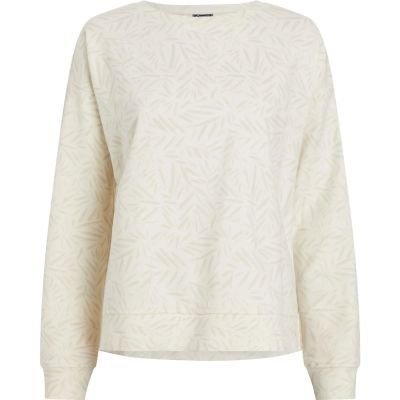 Da.-Sweatshirt Sofie W in 901 aop/yellow light