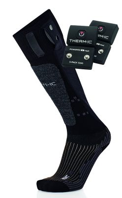 Powersock Set Heat Uni + S-Pack 1200 in schwarz