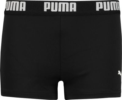 PUMA Kinder Shorts SWIM BOYS LOGO SWIM TRUNK 1P in schwarz