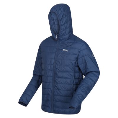 Hooded Hillpack in blau