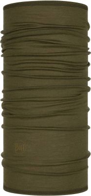 BUFF Multifunktionstuch "Lightweight Merino Wool Solid Bark" in grau