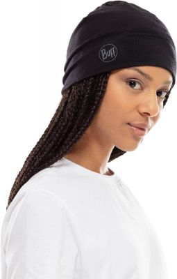 BUFF Damen Lauf-Mütze "Single Layer Hat" in schwarz