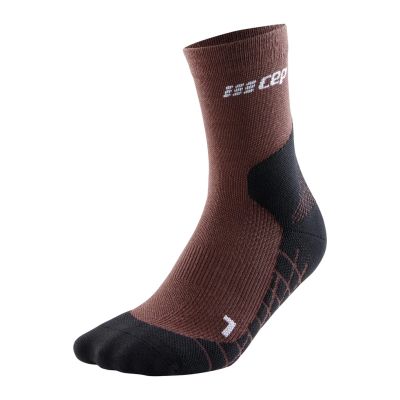 CEP light merino socks, hiking, mid cut, v3, men in braun