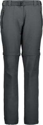 CMP Mädchen Zipp-Off-Hose "Girl Pant Zip Off" in schwarz