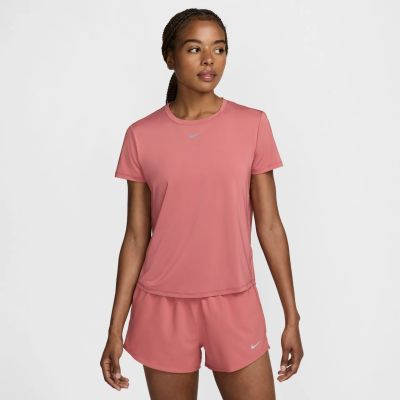 W NK ONE CLASSIC DF SS TOP in pink