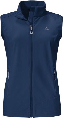 SCHÖFFEL Damen Schlupfjacke Softshell Vest Tonion L in blau