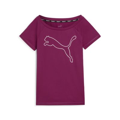 Train Favorite Jersey Cat Tee in pink