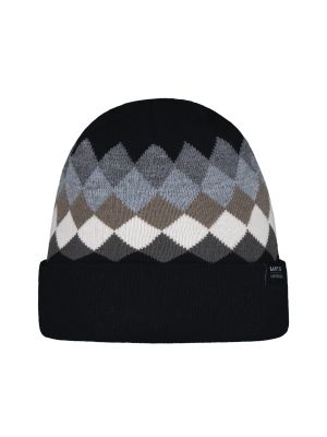 Blocey Beanie in schwarz