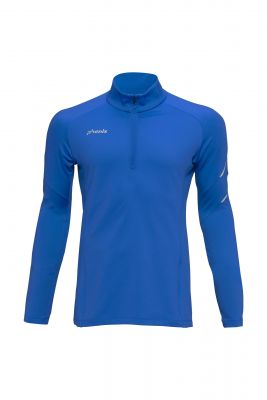 PHENIX Yuzawa 1/2 Zip Tee in rb royal blue