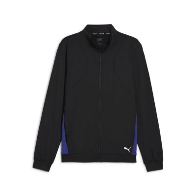 M CLOUDSPUN FULL ZIP JACKET in schwarz