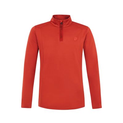 REWILL 1/4 zip top in 417 burnt orange