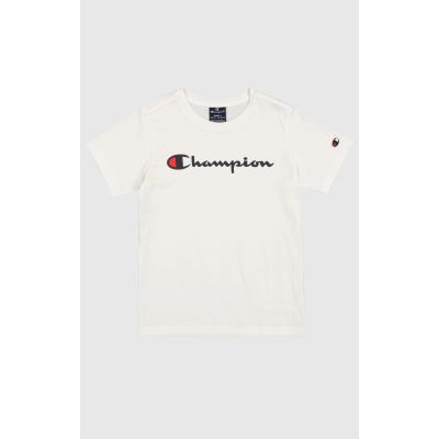 Crewneck T-Shirt in weiß