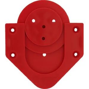 BULL`S Profix Bristle Board Wandhalter in rot