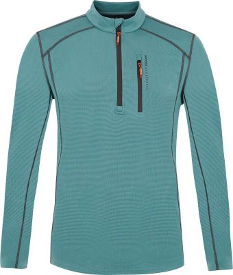 PROTEST Herren Rolli PRTKURANO 1/4 zip top in grün