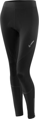 LÖFFLER Damen Tight W BIKE LONG TIGHTS BASIC GEL in schwarz