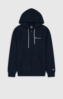 Hooded Full Zip Sweatshirt in blau 