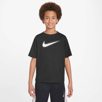 NIKE Kinder Shorts B NK DF MULTI+ SS TOP HBR in schwarz