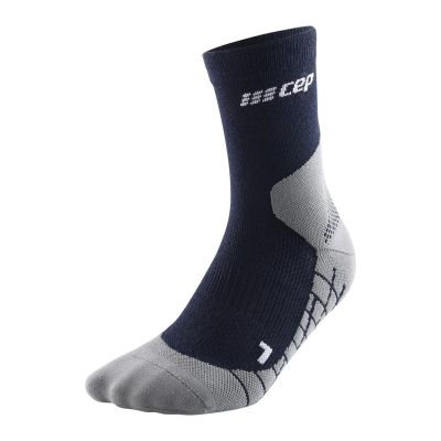 CEP light merino socks, hiking, mid cut, v3, men in blau