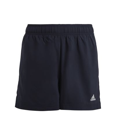 ESSENTIALS SMALL LOGO CHELSEA SHORTS in legend ink/white