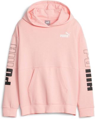 PUMA Kinder Kapuzensweat POWER Colorblock Hood in pink