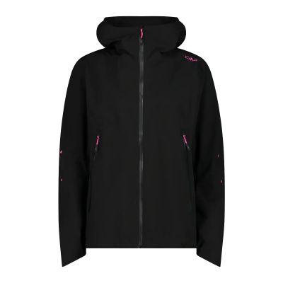 WOMAN JACKET FIX HOOD in u901 nero