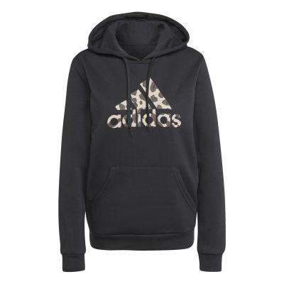 ANIMAL GRAPHIC HOODIE in schwarz