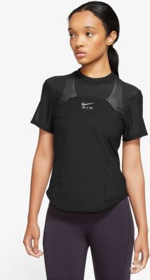 NIKE Damen W NK DF AIR SS TOP in weiß