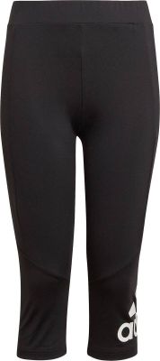 ADIDAS Mädchen Leggings 3/4 Länge in schwarz