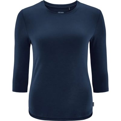 Damen Shirt LEONORAW-3/4-SHIRT in blau