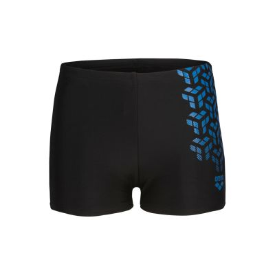 BOY`S ARENA KIKKO V SWIM SHORT GRAPHIC in schwarz