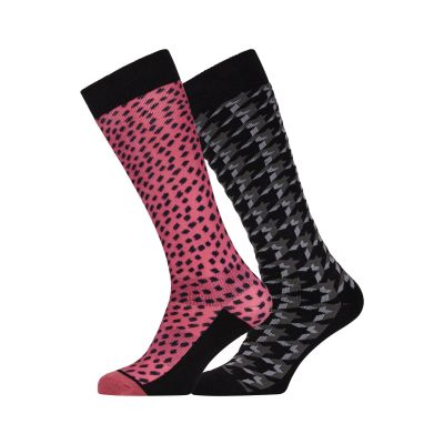 PRTLILA 2-pack socks in 290 true black