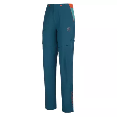 LA SPORTIVA Rowan Zip-Off Pant W in 639638 storm blue/lagoon