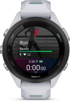 GARMIN Forerunner 265S, WiFi, GPS, EU/PAC, Whitestone in weiß