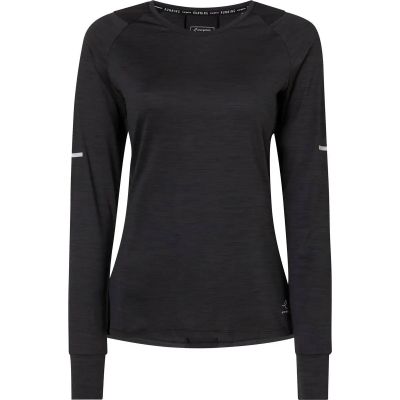 Damen Evii L/S W in schwarz