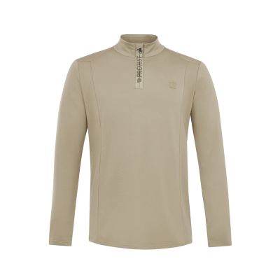 REWILL 1/4 zip top in 567 bamboobeige