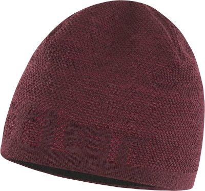 LÖFFLER Herren Mütze KNITTED LOGO HAT in braun